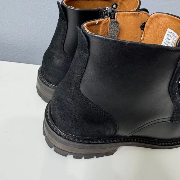 SAKS FIFTH AVENUE men's leather darrell boots size 10 - Picture 7 of 12